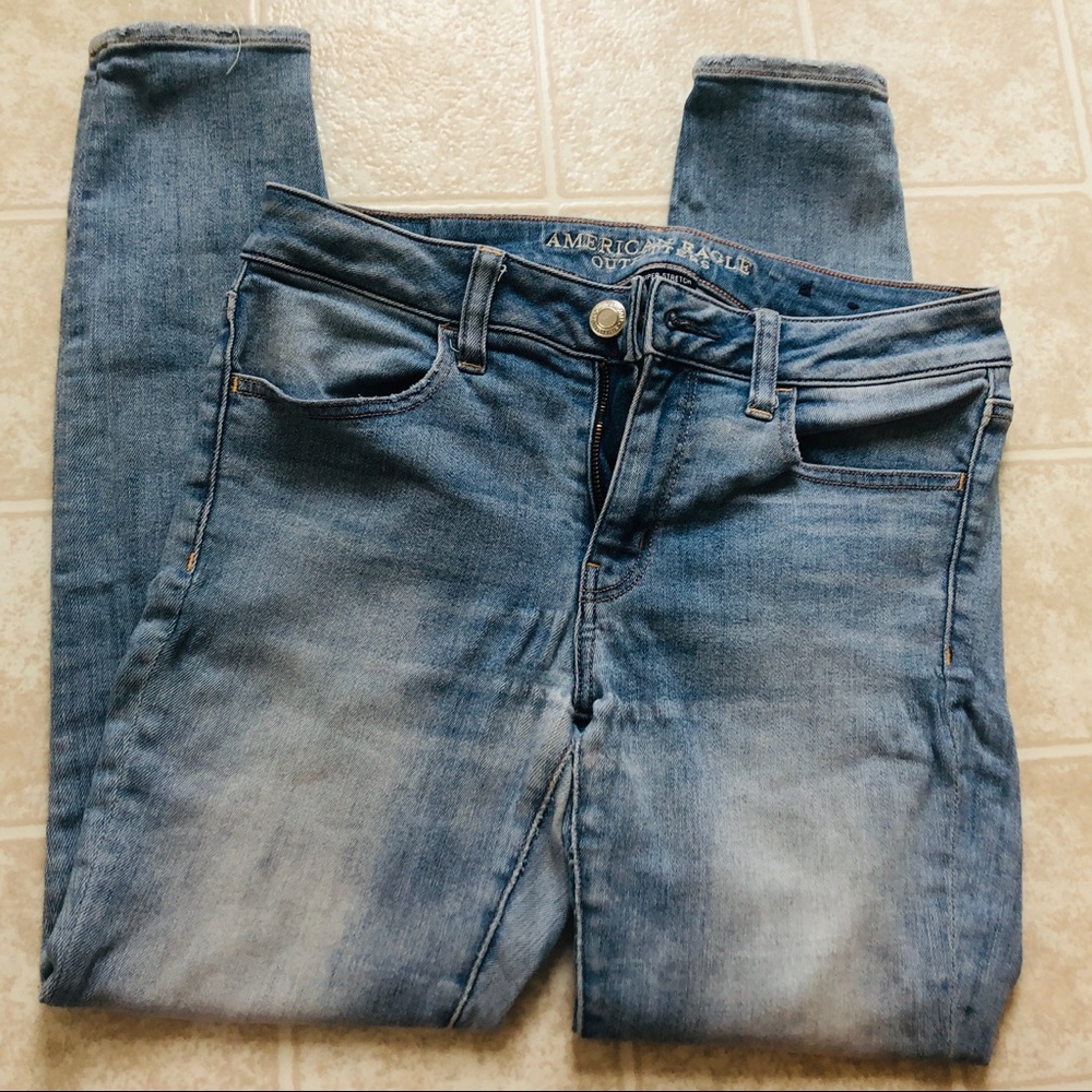 American Eagle Size 8 Perfect Skinnies, Great Fit